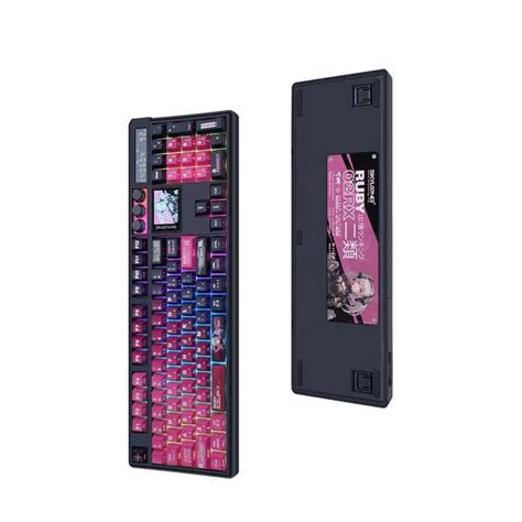 Skyloong Gk Pro Full Size Hot Swappable Mode Wireless Mechanical Keyboard With Inch Screen
