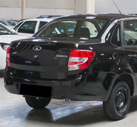 Бампер задний Лада Гранта ВАЗ 2190 ЧЕРНАЯ ПАНТЕРА-672-ЧЕРНЫЙ (2011-2018 ...