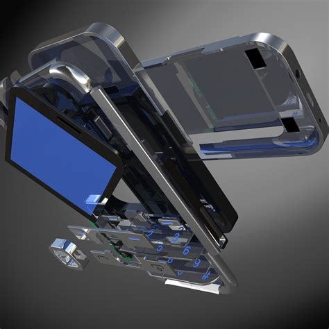 3d generic cellular phone transformation model