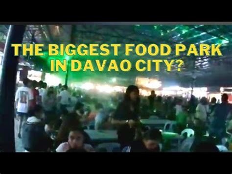 Big Bang Park Biggest Food Park In Davao City Youtube