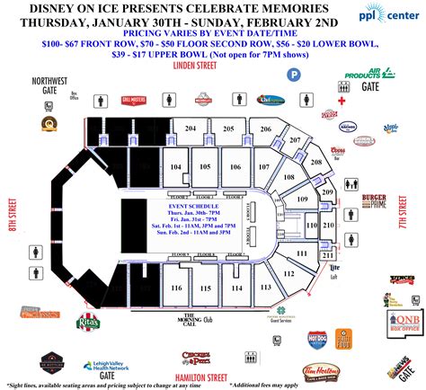 Disney On Ice Philadelphia Seating Chart A Visual Reference Of Charts