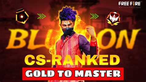 Cs Ranked Free Fire Gameplay Gold To Master Rank Push Wait For