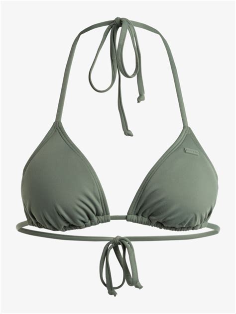 Beach Classics Triangle Bikini Top For Women Roxy
