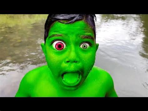 HULK BOY Funny Transformation Wrong color | Hulk transformation ...