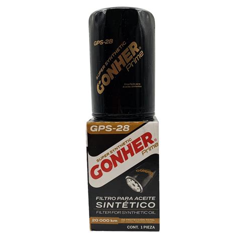 Filtro De Aceite Sintético Gonher Prime Gps 28 Coppel