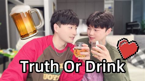 TRUTH OR DRINK With Boyfriend Hot Kiss Q A Gay Couple Lucas Kibo BL
