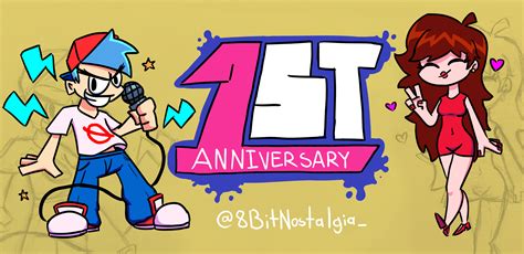 A Day Late Happy 1st Anniversary Fnf By 8 Bitnostalgia On Newgrounds