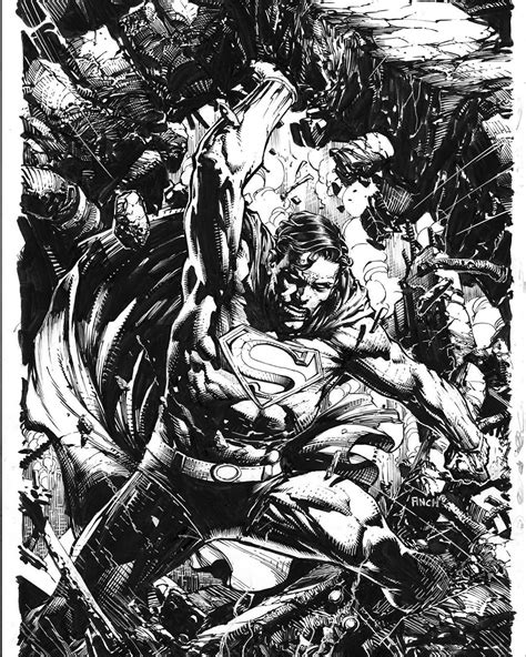 Dave Finch On Instagram Superman Cover Davidfinch Superman