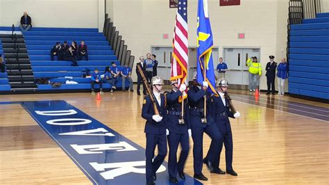 Caesar Rodney High School Honor Guard Color Guard Team 2016 Youtube