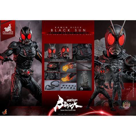 Hot Toys Tms Kamen Rider Black Sun Battle Damaged Version Th Scale Collectible Figure