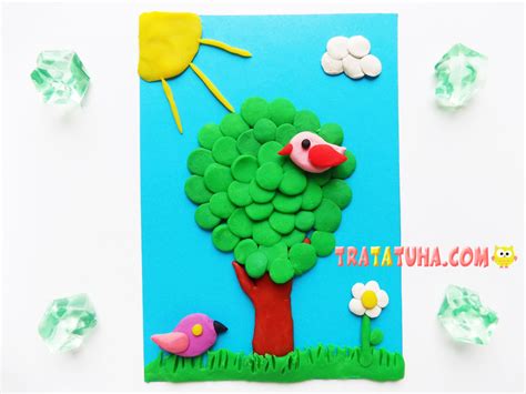 Summer Clay Craft for Kids