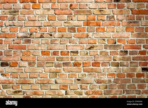 Old Weathered Red Brick Wall As Background Stock Photo Alamy