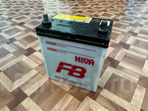 Аккумулятор FB Nova, кальциевый, обратная (левое), 38 А.ч. 330 А. B19 ...