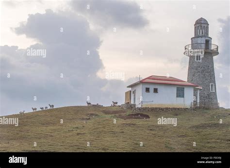 An early morning at Sabtang Lighthouse located at Sabtang Island in ...