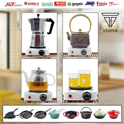 Jual Kompor Listrik Portable Teh Kopi Moka Pot Hot Plate Electric Stove Di Seller Noelle
