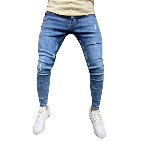 Men's Jeans Relaxed Fit Stretch Denim Autumn Casual Any Occasion Slim ...