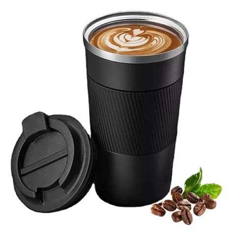 Vaso Termico Mug Acero Inoxidable Para Cafe Ml Doble Capa Cuotas