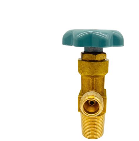 High Pressure Cga Series Valve CO2 Flapper Type Cylinder Valve China