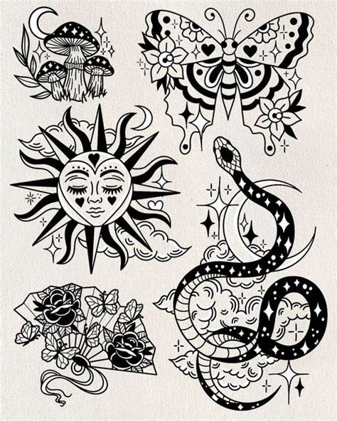 Kritzelei Tattoo Doodle Tattoo Tatoo Art Tattoo Flash Art Flash