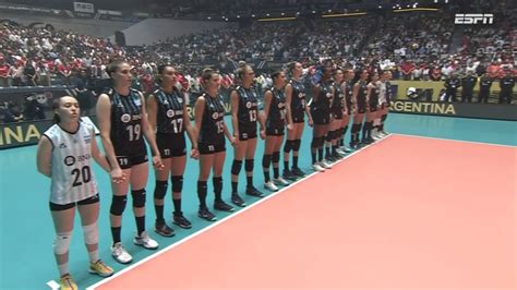 Argentina Vs Jap N En Vivo Por El Preol Mpico De V Ley Femenino