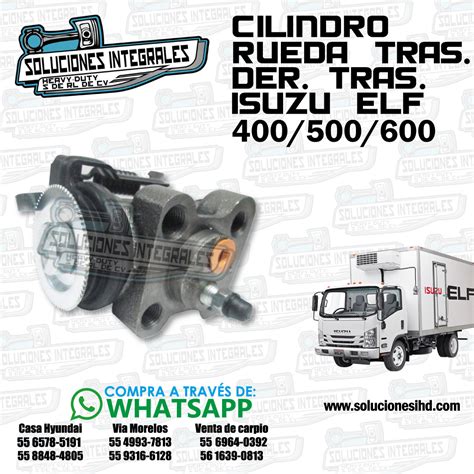 Cilindro Rueda Trasera Der Isuzu Elf Soluciones Ihd