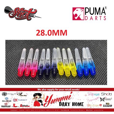 Puma Dart Shaft Crystalline Dart Shaft Super Short 280mm Shopee