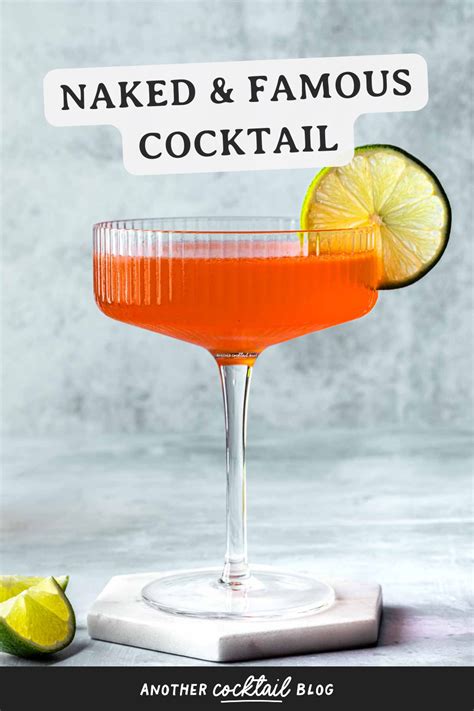 Naked And Famous Cocktail Another Cocktail Blog