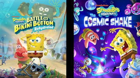 The Cosmic Shake Vs Battle For Bikini Bottom Which Is The Better SpongeBob Game Gamer