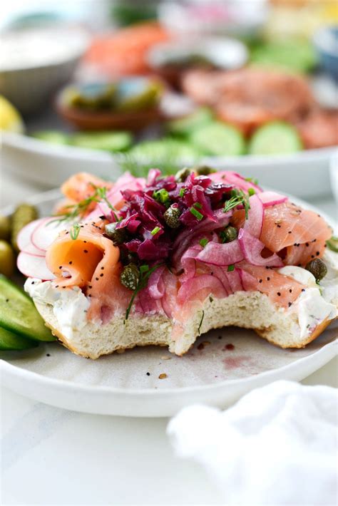 Bagel And Lox Brunch Spread Simply Scratch