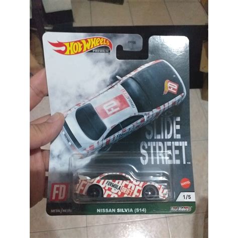 Jual Hot Wheels Car Culture Slide Street Nissan Silvia S Shopee Indonesia