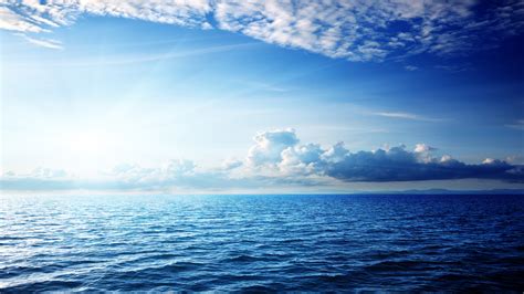 Wallpaper Sea, 5k, 4k wallpaper, ocean, sky, clouds, Nature #5257