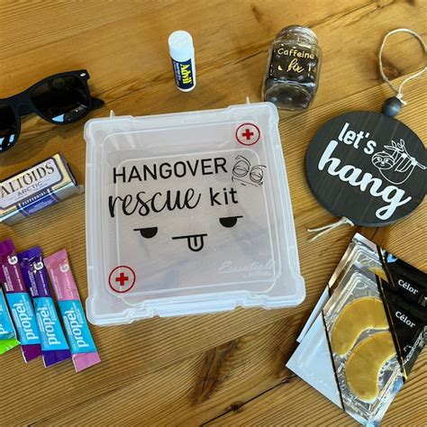 Hangover Party Kit For Him Etsy