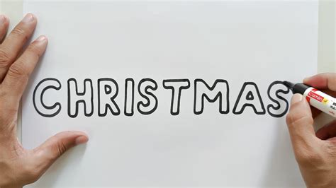 How To Write Christmas Stylish How To Write Christmas Letter Christmas Font 1 Youtube