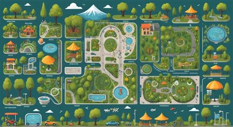 park map  cities pictures freepik