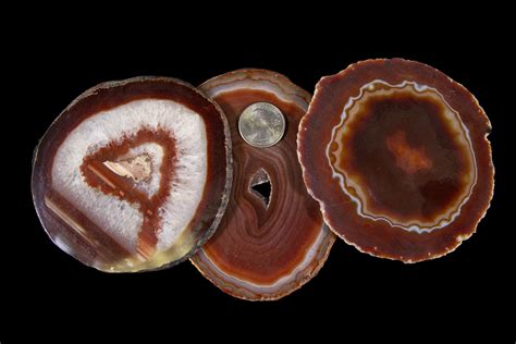 red agate slabs slices cold river mining