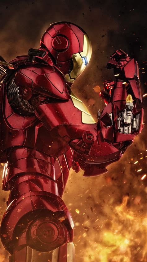 X Iron Man Hd Superheroes Digital Art Artwork For Iphone