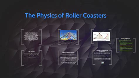 The Physics Of Roller Coasters By Sarah Garland