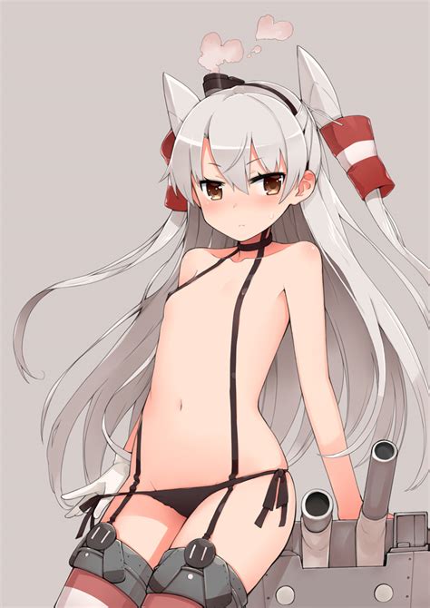 Amatsukaze And Rensouhou Kun Kantai Collection Drawn By Kamoto