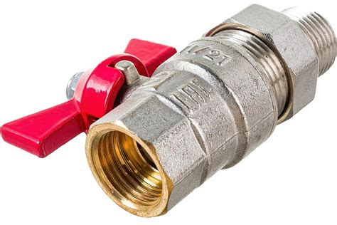 Шаровой кран с полусгоном Valtec BASE 1/2" внутренняя-наружная VT.227.N ...