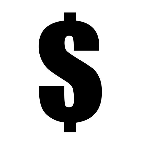 Dollar sign Currency symbol United States Dollar Clip art - dollar sign ...