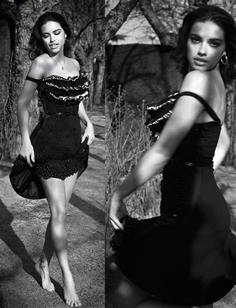 Nude Girls Stars Adriana Lima Sexy Lingerie Photoshoot For Vogue Spain