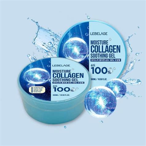 Authentic Korean LEBELAGE MOISTURE COLLAGEN SOOTHING GEL 100