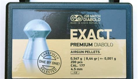 Jsb Exact Premium Pellets Airgun Pellets Gun Mart