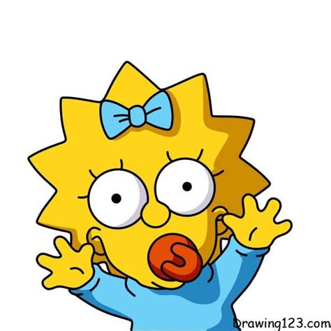 Langkah 1 Pertama Gambar Mata Besar Dan Bulat Dengan Hidung Untuk