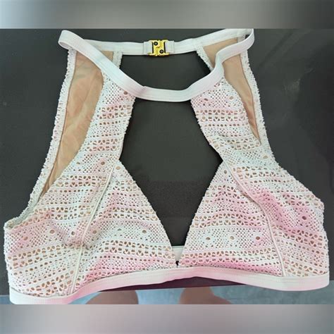 Minkpink Swim White Lace Bikini Poshmark
