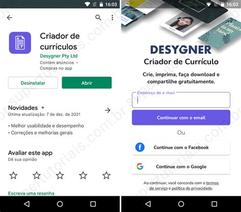 Fazer Curriculo Pelo Celular Em Pdf - Como fazer o currículo pelo celular grátis e salvar em PDF