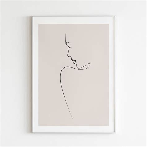 Canvas Nude Pencil Drawing Etsy