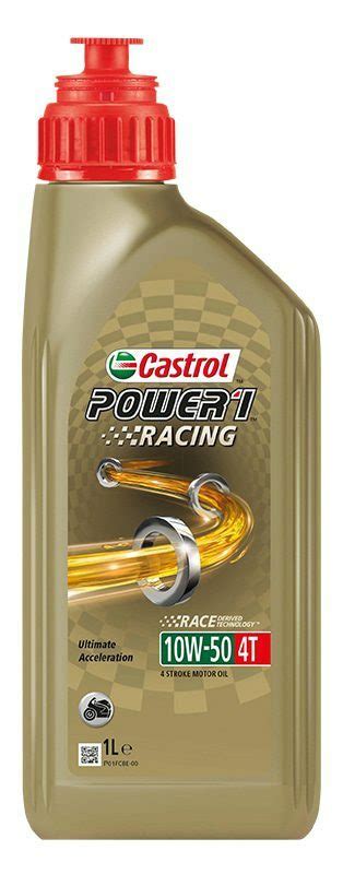 Castrol POWER 1 RACING 4T 10W-50 1L | NEJLEVNĚJŠÍ-ADITIVA.cz