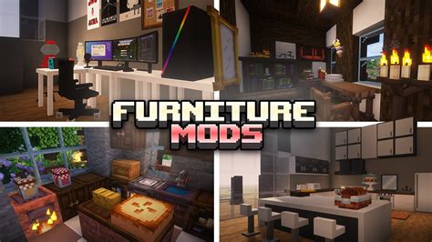 The Best Furniture Mods For Minecraft Forge Fabric Youtube