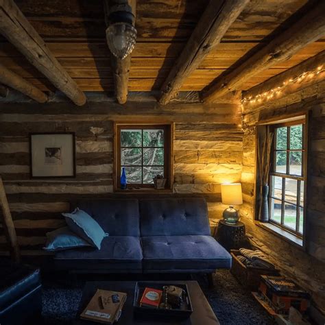 rustic tiny cabin vacation  private pond  canada
